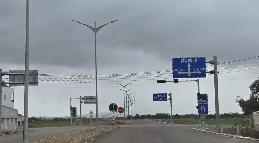 Tionscadal solas sráide faoi stiúir 180w i Vítneam