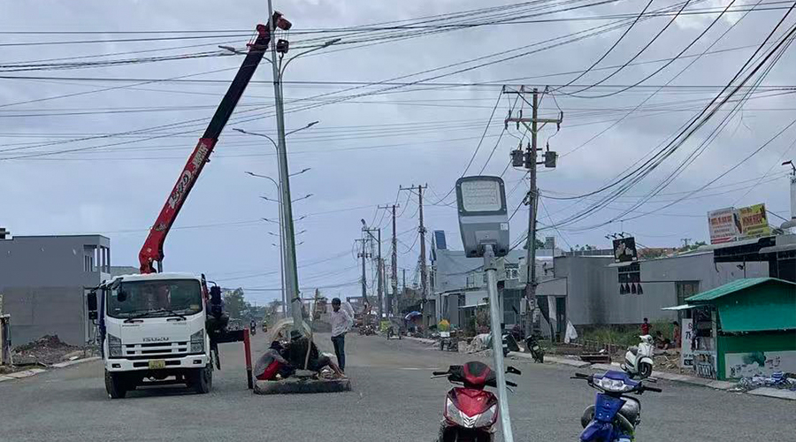 Tionscadal solas sráide faoi stiúir 100w PACIFIC MINI i VIETNAM